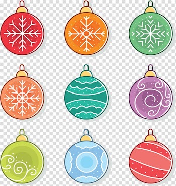 Christmas ornament Snowflake Poster , Snowflake patterns holiday decorations transparent background PNG clipart