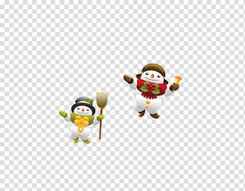 Christmas ornament Snowman, Christmas snowman transparent background PNG clipart