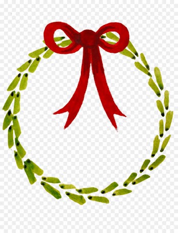Christmas ornament Watercolor painting Clip art - watercolor wreath 