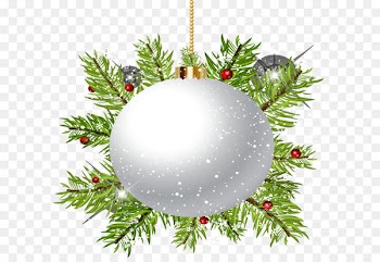 Christmas ornament White Christmas - Vivid White Christmas Ball 