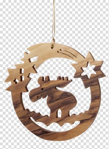 Christmas ornament Wood Christmas Day Christmas tree Christmas decoration, jesus olive tree transparent background PNG clipart