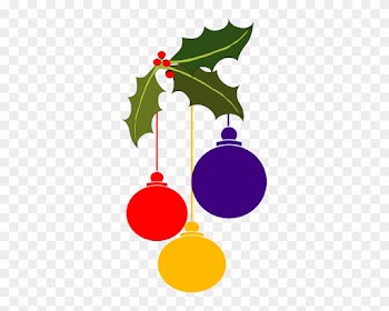 Christmas Ornaments Corner Clip Art - Christmas Corner Border Vector