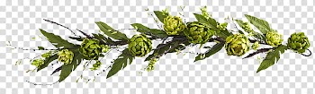 Christmas Ornaments s, green flowers frame transparent background PNG clipart