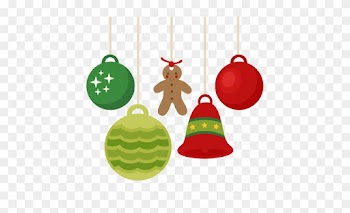Christmas Ornaments Scrapbook Clip Art Christmas Cut - Cute Christmas Decoration Clipart