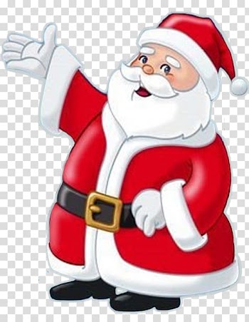 Christmas Paper Santa Claus , PANO transparent background PNG clipart