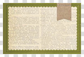 Christmas part , green paper frame transparent background PNG clipart
