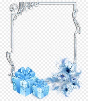 Christmas Picture Frames Gift Clip art - silver frame 