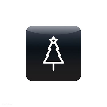 Christmas pine tree icon vector | Free stock vector - 533649