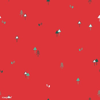 Christmas pine tree pattern background | Free stock vector - 512387