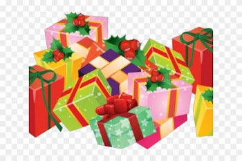 Christmas Present Clipart - Happy New Year 2018 Photo Frame