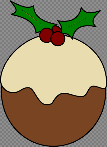 Christmas Pudding Free PNG Image