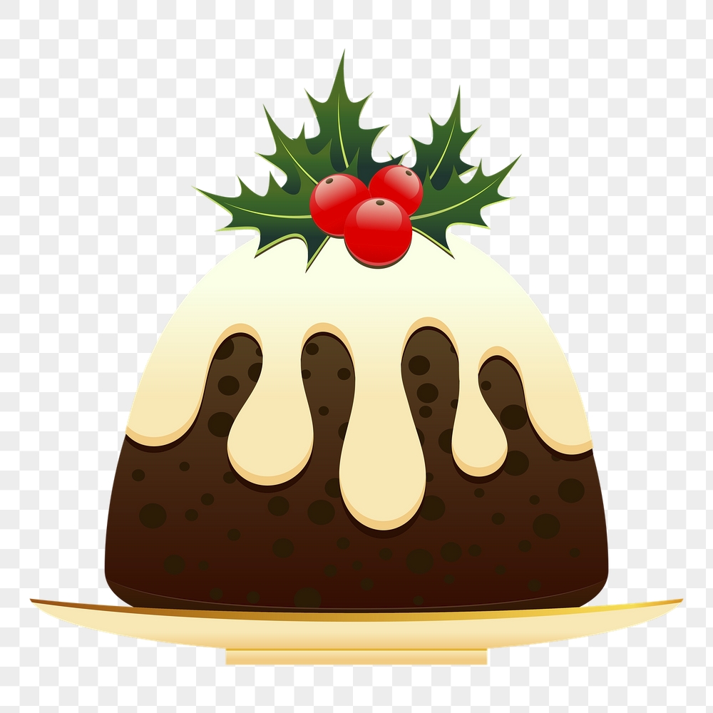 Christmas pudding png sticker food | Free PNG - rawpixel