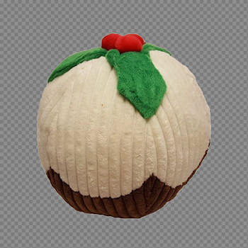 Christmas Pudding PNG Transparent Image