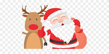 Christmas @ Red Mountain Open Farm - Christmas Merry Santa Vector