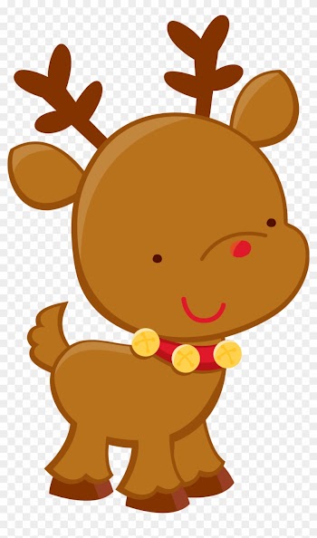 Christmas Reindeer Clip Art - 2nd Christmas Shirt