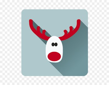 Christmas Reindeer Selfie iPod touch Bombka - promotional paste text decoration 