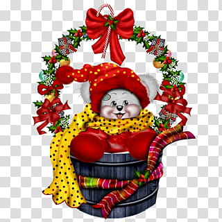 Christmas Resource , red and black animal painting illustration transparent background PNG clipart