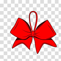 Christmas Resource , red bow tie illustration transparent background PNG clipart