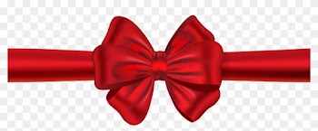 Christmas Ribbon Clip Art Transparent Background - Christmas Ribbon Clip Art Transparent Background