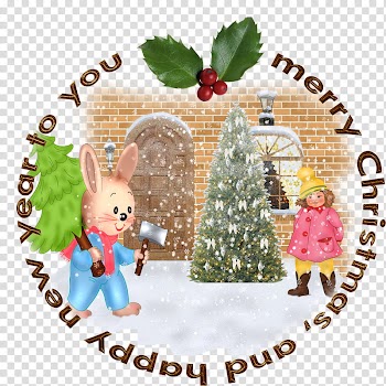 Christmas s, Merry Christmas and Happy New Year illustration transparent background PNG clipart