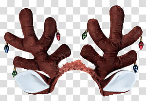 Christmas s, reindeer band transparent background PNG clipart