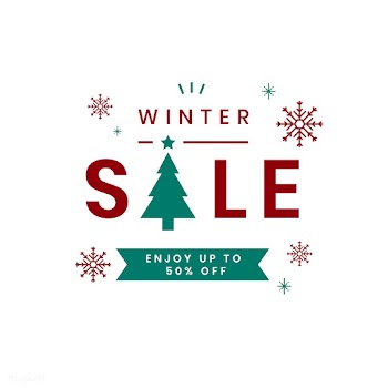 Christmas sale promotion badge vector | Free stock vector - 493754
