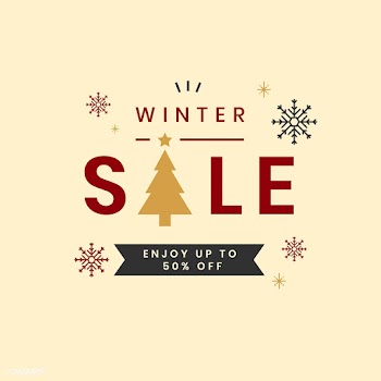 Christmas sale promotion badge vector | Free stock vector - 493800