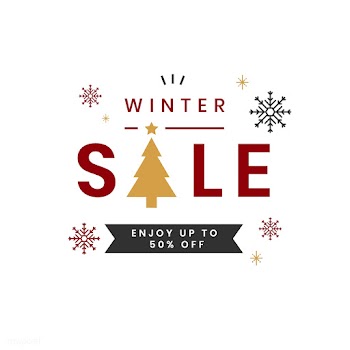 Christmas sale promotion badge vector | Free stock vector - 493834