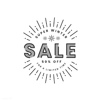 Christmas sale promotion badge vector | Free stock vector - 493842