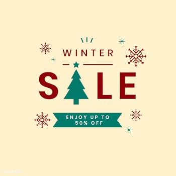 Christmas sale promotion badge vector | Free stock vector - 493856