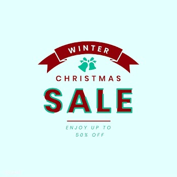 Christmas sale promotion badge vector | Free stock vector - 493878