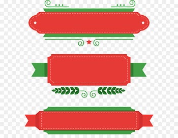 Christmas Santa Claus Boxing Day Clip art - Christmas theme title box 