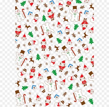 Christmas Santa Claus Icon - Christmas shading pattern 