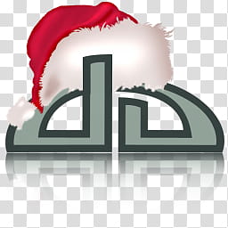 Christmas Santa Hat Icons, dA Christmas Icon Reflective, Santa hat transparent background PNG clipart