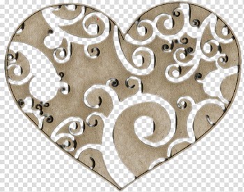 Christmas Scrapbook Layout, gray heart artwork transparent background PNG clipart