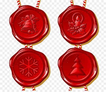 Christmas Sealing wax Paper - Vector Christmas candy 