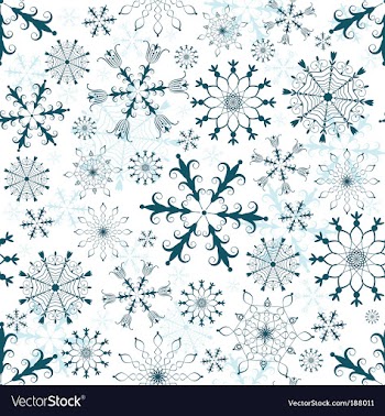 Christmas seamless pattern vector image