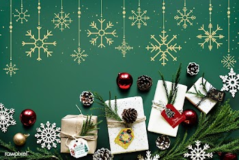 Christmas season decoration design wallpaper | Free stock psd mockup - 516443