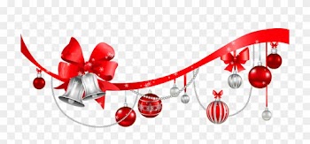 Christmas ~ Silver Clipart Christmas Ornament Of Decorations - Christmas Decorations Png