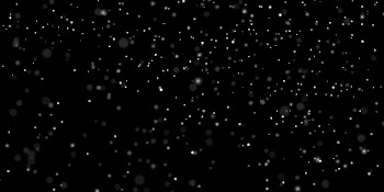 Christmas snow overlay banner Free Vector