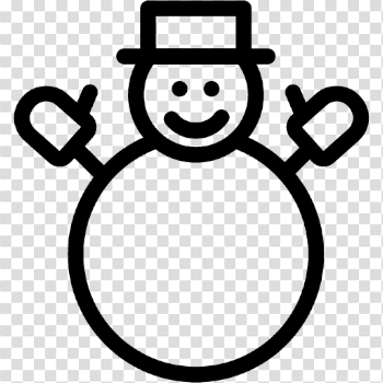 Christmas Snowman Icon | Line Iconset | IconsMind