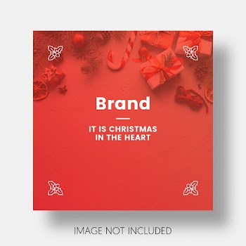 Christmas social media post template instagram Free Psd