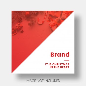 Christmas social media post template instagram Free Psd