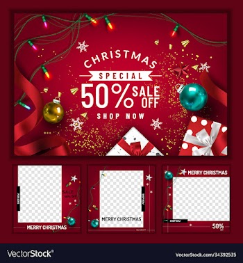christmas social media promotepromotion post