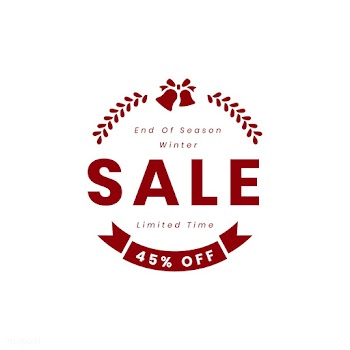 Christmas special sale 45% off vector | Free stock vector - 493741
