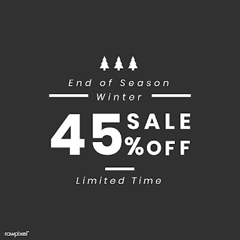 Christmas special sale 45% off vector | Free stock vector - 493768