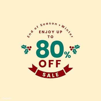 Christmas special sale 45% off vector | Free stock vector - 493790