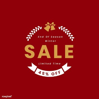 Christmas special sale 45% off vector | Free stock vector - 493799