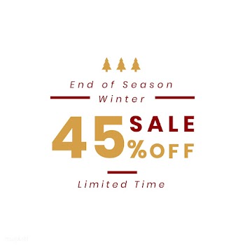 Christmas special sale 45% off vector | Free stock vector - 493804