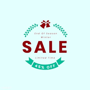 Christmas special sale 45% off vector | Free stock vector - 493813
